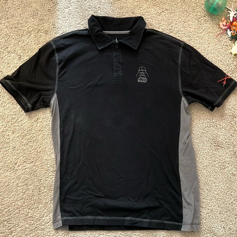 Disney Parks Darth Vader Polo Shirt